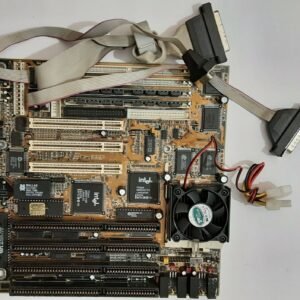Biostar MB-8500TVX-A Sockel 7 ISA Mainboard + Pentium MMX 166MHz + 32MB RAM