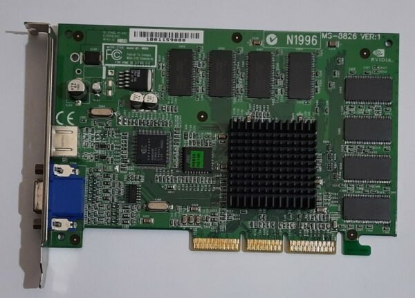 MSI MS-8826 AGP Grafikkarte (nvidia GeForce2 MX400, 64MB, 2001)