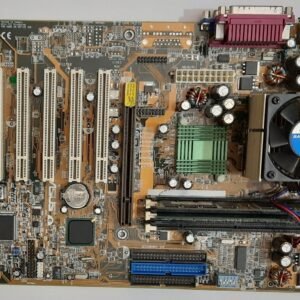 ASUS CUSL2 Sockel 370 AGP retro Mainboard + Pentium III 1GHz + 384MB RAM