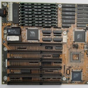 FIC 4386-VC-HD 386 ISA retro Mainboard + AMD 80386DX 40MHz + 8MB RAM