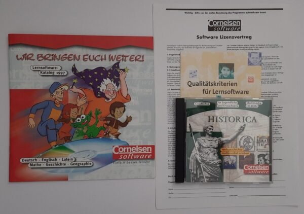 Historica. Weltgeschichte multimedial erleben (CD-ROM, Cornelsen, retro, 1997) - Image 3