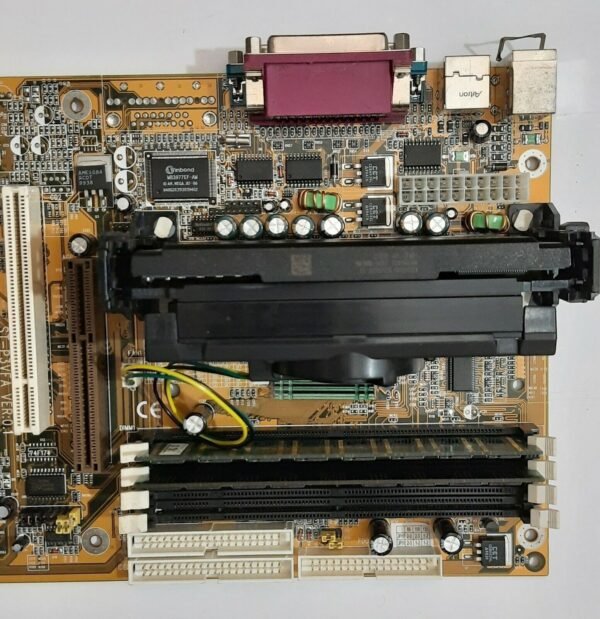 SuperTek ST-P3VFA Slot 1 ISA AGP retro Mainboard + Pentium III 600MHz + 256MB - Image 3