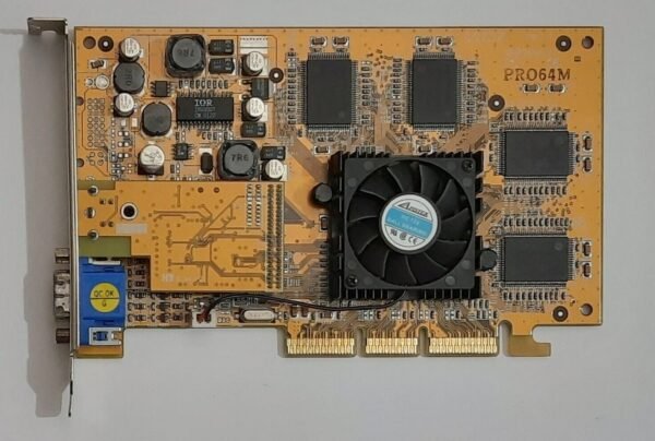 Powercolor CGTS2 AGP Grafikkarte (nvidia GeForce2 Pro, 64MB, 2001)