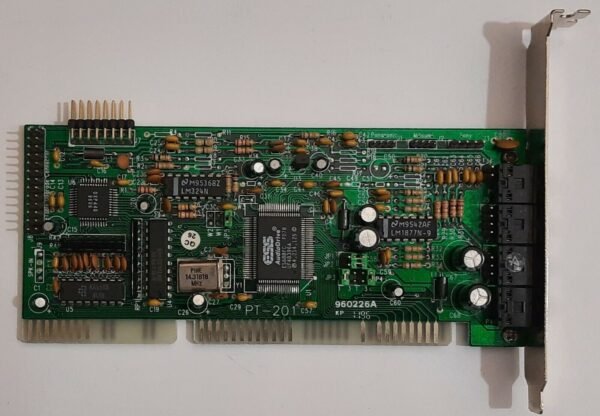 Pine PT-201 ISA Soundkarte (ESS ES688FC, retro, 1996)