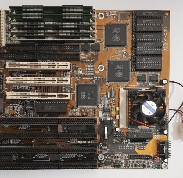 MSI MS-5118 Sockel 7 ISA Mainboard + Intel Pentium 100MHz + 32MB EDO-RAM - Image 3