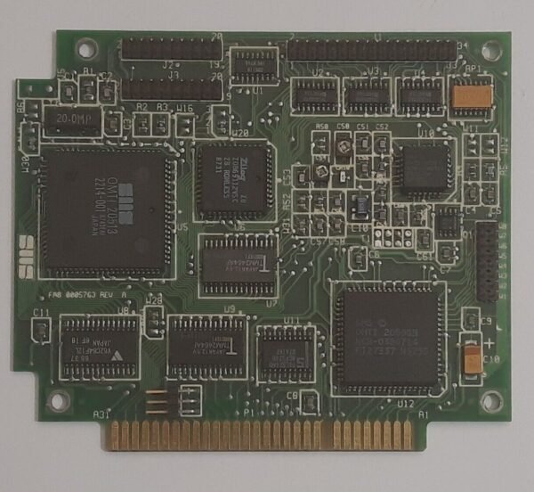 Scientific Micro Systems OMTI 5520B 8-bit ISA MFM Controller (1987)