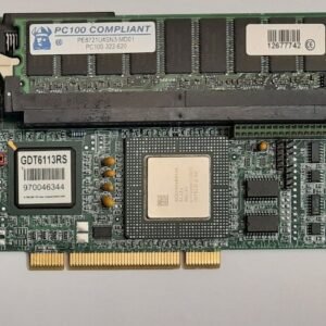 ICP Vortex GDT6113RS U160 PCI SCSI RAID Controller (retro, 2002) + 64MB SD-RAM
