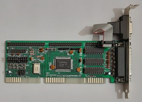 Goldstar Prime 2C ISA Multi-I/O IDE Floppy Controller (retro, 1995)
