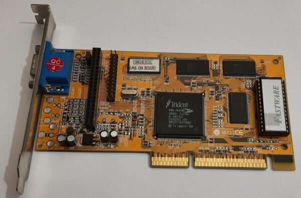 Protac AG211D AGP Grafikkarte (Fastware VideoExcel, Trident Blade 3D, 8MB, 1999) - Image 2