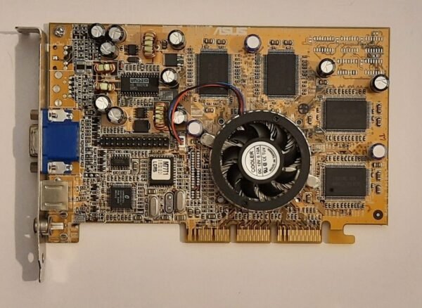 ASUS V7700 AGP Grafikkarte (nvidia GeForce2 GTS, 32MB DDR) inkl. Handbuch