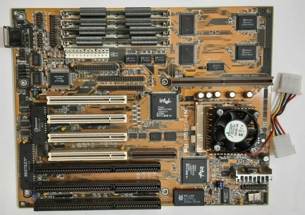 ASUS P/I-P55TP4N Sockel 7 ISA retro Mainboard + Intel Pentium 120 MHz + 32MB RAM