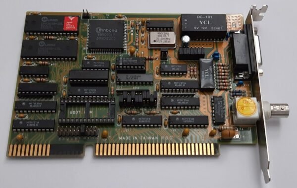 Winbond W89C901P ISA Netzwerkkarte (BNC, Koax, UMC, 1992) - Image 2
