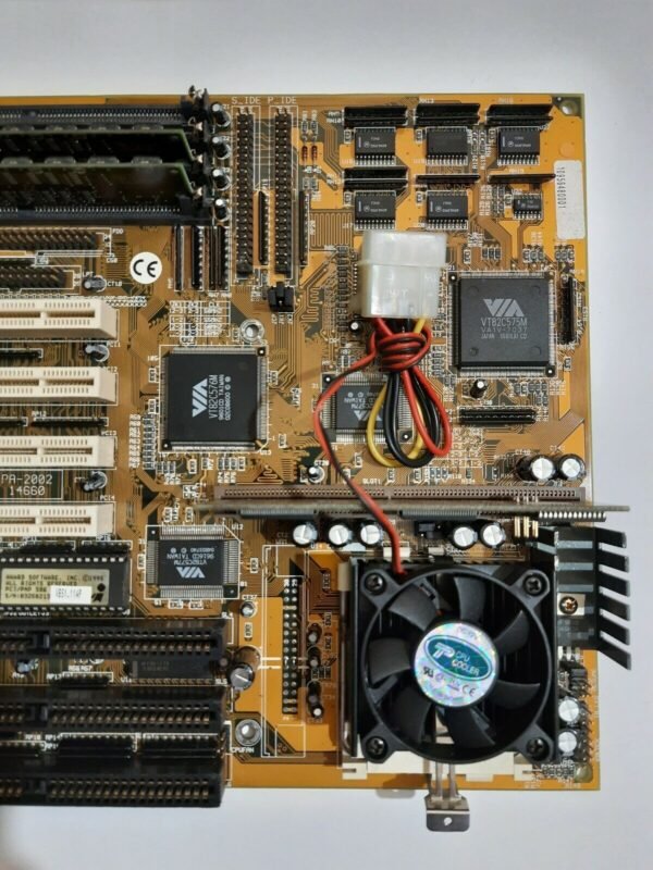 FIC PA-2002 Sockel 7 ISA Mainboard + Pentium 133MHz + 32MB EDO RAM + 256KB Cache - Image 3