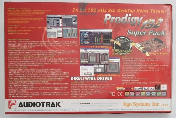 Audiotrak Prodigy 192 PCI Soundkarte (VIA Envy24HT, 2002, retro, OVP) - Image 8