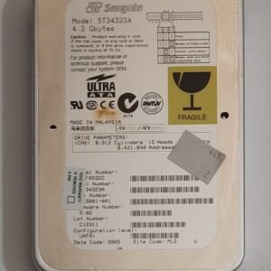 Seagate ST34323A IDE Festplatte (4.3GB, 1999)