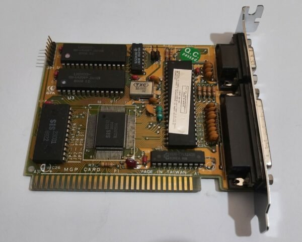 GTI MGP 8-bit ISA Grafikkarte (Hercules, HGC, monochrom, SiS 86C12, 1989) - Image 2