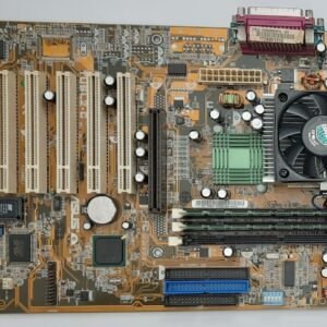 ASUS TUSL2-C Sockel 370 AGP retro Mainboard + Tualatin Celeron 1.1GHz + 512MB