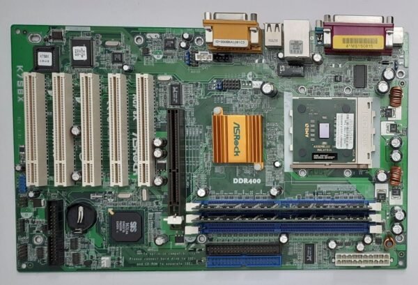 Asrock K7S8X Sockel A AGP retro Mainboard + AMD Athlon XP 1700+ + 1GB DDR-RAM