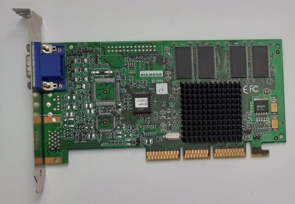 Diamond Stealth III S540 Xtreme AGP Grafikkarte (S3 Savage 4, 32MB, retro, 1999)