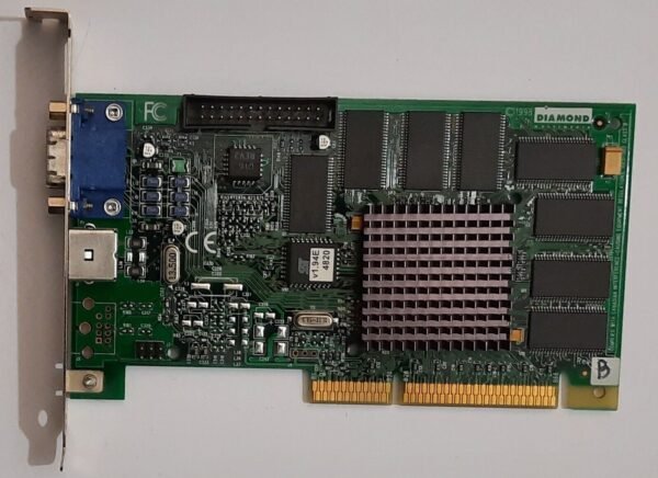 Diamond Viper V550 ATXTV AGP Grafikkarte (nvidia TNT, 16MB, retro, 1998)
