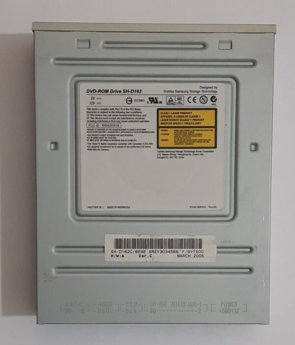 Samsung SH-D162 IDE 16x DVD CD-ROM-Laufwerk (48xCD-ROM, 2005)