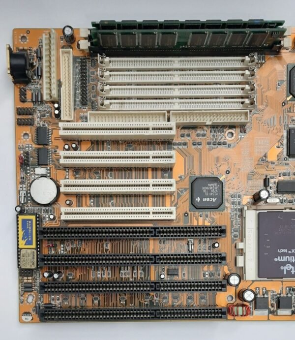 PCChips M560 Sockel 7 ISA retro Mainboard + Pentium MMX 166MHz + 64MB SD-RAM - Image 2
