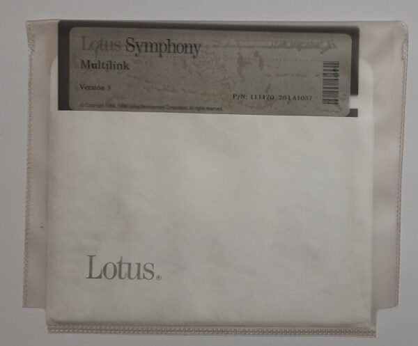 Lotus Symphony 3.0 (DOS, 5.25" Disketten, OVP, retro, 1992) - Image 3