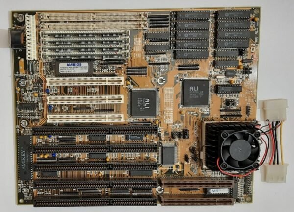 MSI MS-4134 VIP VLB ISA PCI retro 486 Mainboard + 80486DX2 66MHz + 16MB RAM