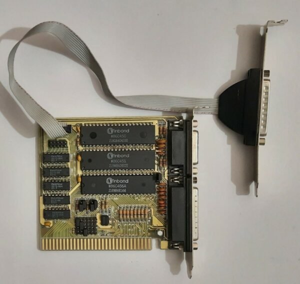 ATIO-V8 ISA 8-bit Multi-I/O Controller (COM, LPT, retro, 1992)