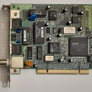 Accton EN1207 PCI Netzwerkkarte (RJ45, BNC, Ethernet, DEC 21140, retro, 1996)