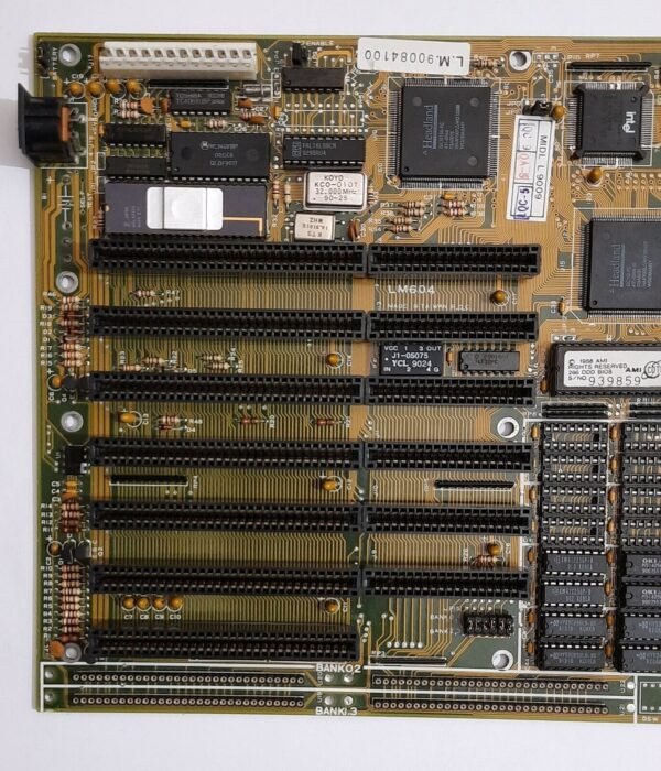 Leadman Electronics LM604 386 ISA retro Mainboard + 80386SX 16MHz + 512KB RAM - Image 2