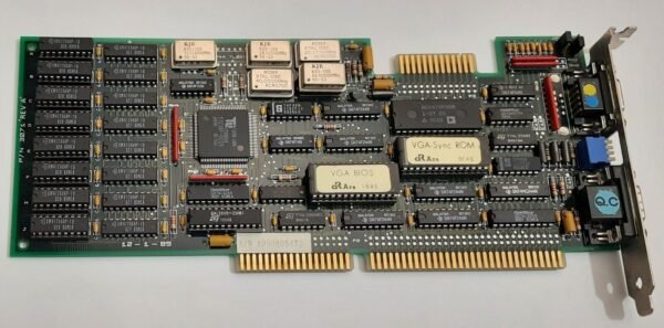 Ara-Tech 3071 ISA Grafikkarte (Tseng ET3000AX, 512KB, VGA, EGA, retro, 1990) - Image 2