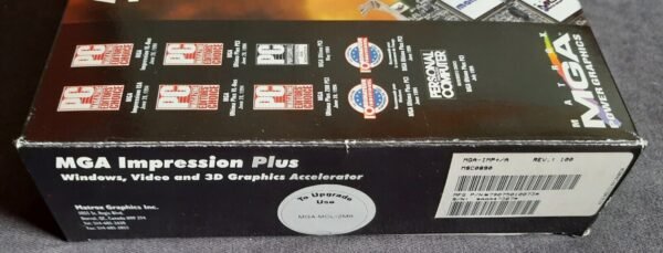 Matrox MGA Impression Plus ISA Grafikkarte (IS-Athena R1, MGA-IMP+/A, 2MB, OVP) - Image 10