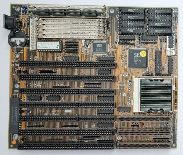 Freetech 486F39X VLB ISA 486 retro Mainboard + AMD 80486DX2 80MHz + 16MB RAM