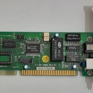 Longshine (?) E-LAN-2000 ISA Netzwerkkarte (RTL8009, BNC, Koax, RJ45, 1997)