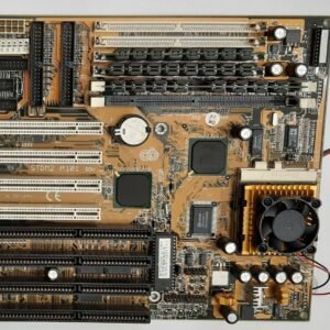 Chaintech 5TDM2 i430TX Sockel 7 ISA Mainboard + Pentium MMX 233MHz + 96MB RAM