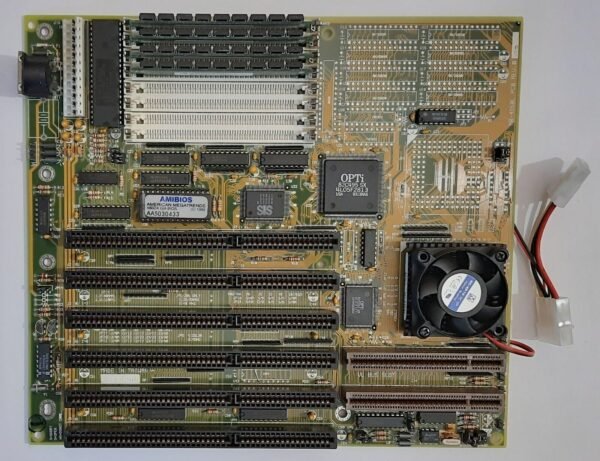 Aquarius MB-4D50L ISA VLB Mainboard + Intel 80486DX2 50MHz + 4MB RAM