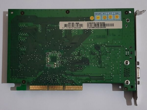 MSI MS-8826 AGP Grafikkarte (nvidia GeForce2 MX400, 64MB, 2001) - Image 4