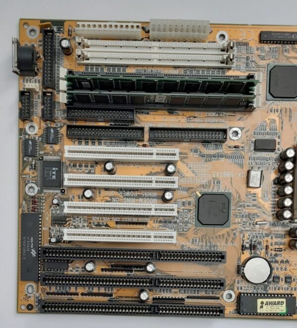 Gigabyte GA-586TX3 i430TX Sockel 7 ISA retro Mainboard + AMD K6 233MHz + 64MB - Image 2