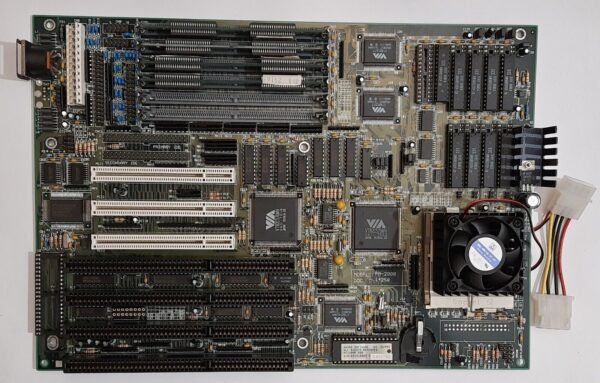 FIC PA-2000 Sockel 5 ISA retro Mainboard + Intel Pentium 90MHz + 32MB EDO-RAM