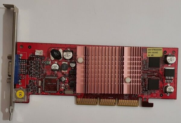 Gainward GeForce 4 MX440 AGP Grafikkarte (VGA-GWV15-7, GW15760GO094, 64MB)