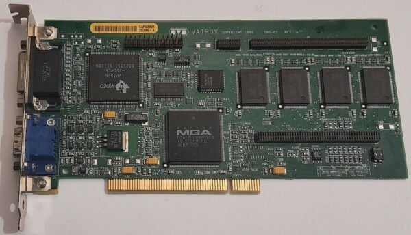 Matrox Millennium PCI Grafikkarte (IS-STORM R2, MIL/4I, 4MB, retro, 1996) - Image 2