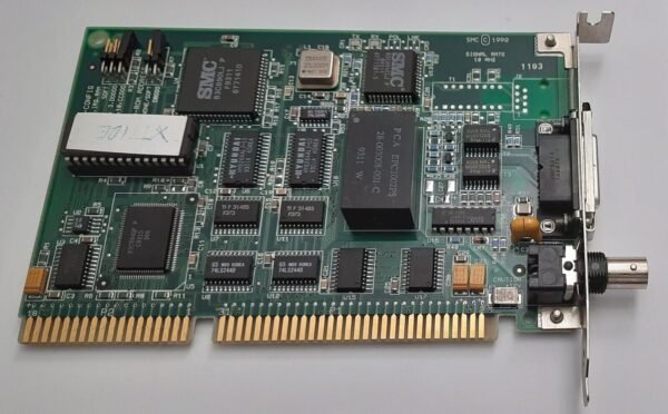 SMC EtherCard Elite 16 ISA Netzwerkkarte (8013EPC, SMC 83C690, Koax, BNC, 1992) - Image 2