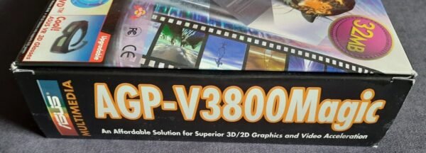 ASUS V3800 Magic AGP Grafikkarte (nvidia TNT2 M64, 32MB, 1999, OVP, NOS) - Image 2