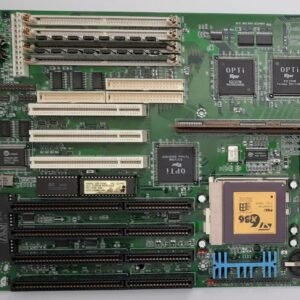 PCChips M519 Sockel 7 ISA Mainboard + ST 6x86 P166+ + 32MB EDO-RAM + 256KB Cache
