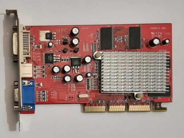 Connect 3D Radeon 9200 AGP Grafikkarte (ATI, C3D 6029, 128MB, DVI, 2003)