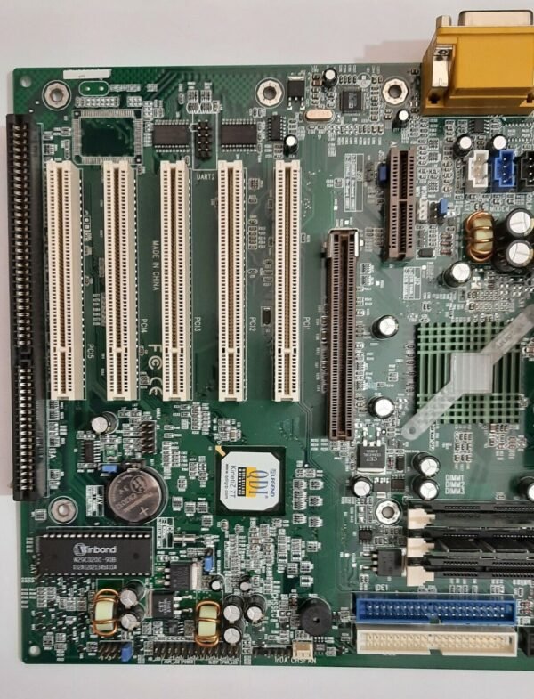 QDI KinetiZ 7T Sockel A retro AGP Mainboard + AMD Athlon 800MHz + 768MB SD-RAM - Image 2