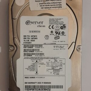Seagate ST318305LW SCSI Festplatte (68-pol., 18GB, IBM 06P5365, retro, 2001)