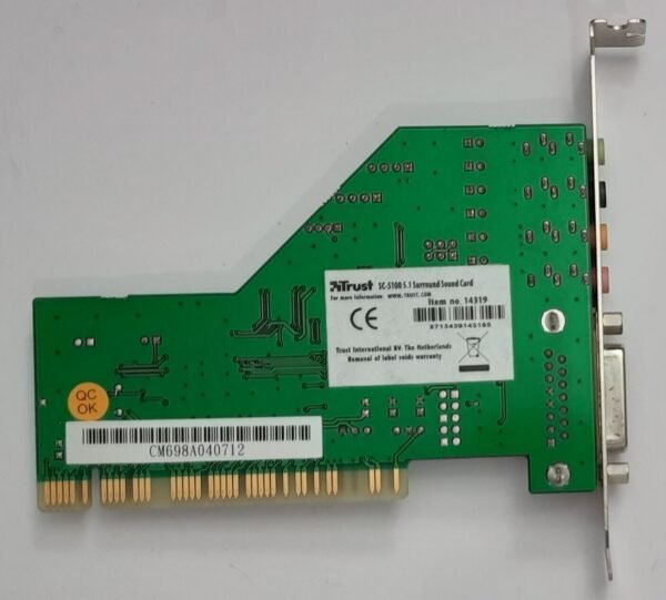 Trust SC-5100 PCI Soundkarte (CMI8738/PCI-6ch, retro, 2008) - Image 4