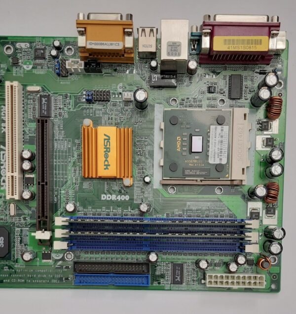 Asrock K7S8X Sockel A AGP retro Mainboard + AMD Athlon XP 1700+ + 1GB DDR-RAM - Image 3